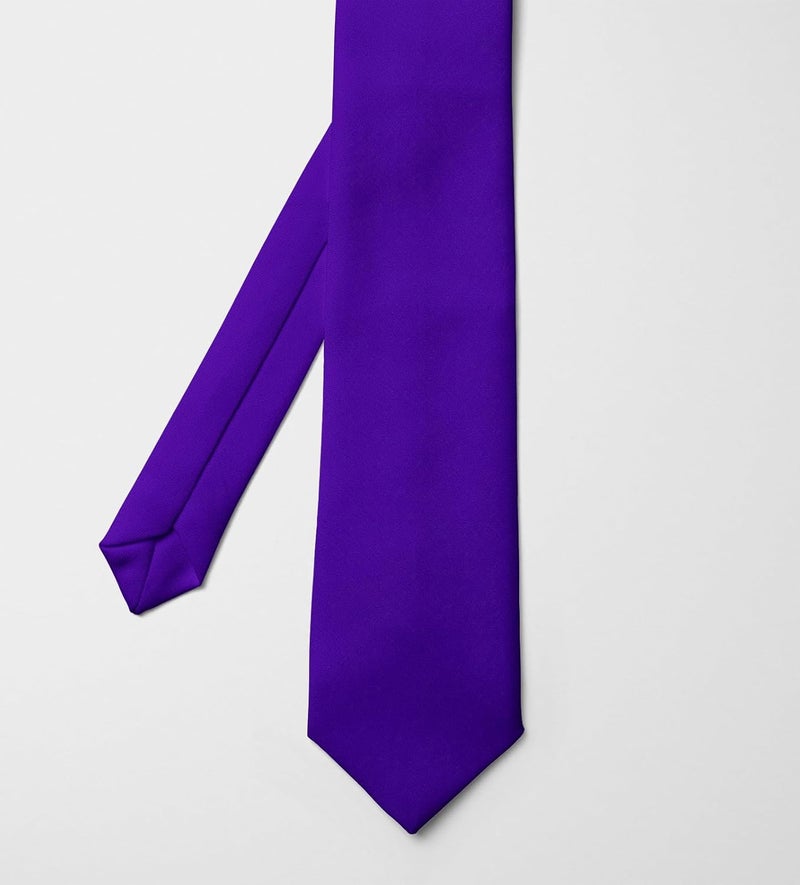 SEVENHEAD Store Solid Color Ties 3.15 Inch (8CM) for Men Pure Color Satin Neckties Formal Mens Ties Wedding Businesss - Image 3